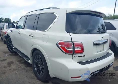 2019 Nissan Armada Platinum from USA, damaged, VIN JN8AY2NE5K9759257